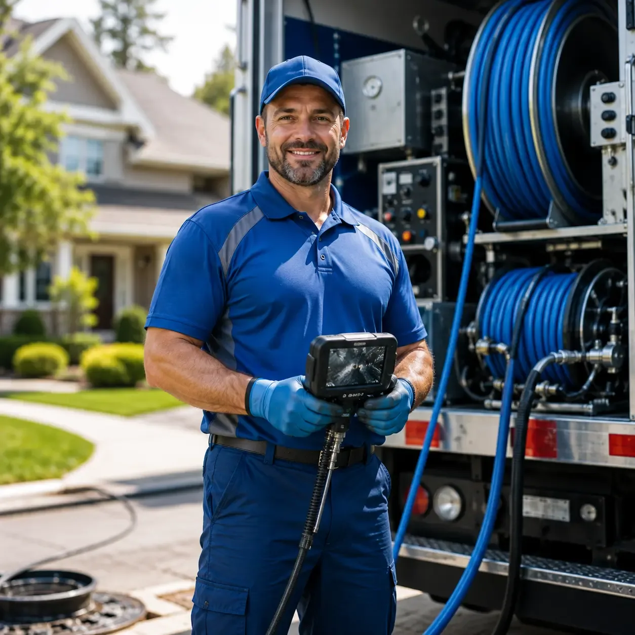 Local outdoor drain cleaning specialists in Akron, PA